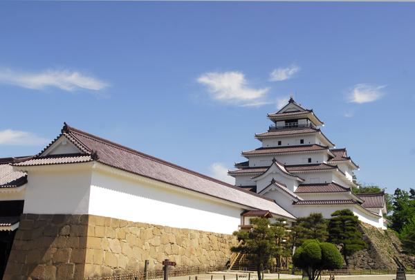 The Castle Tower of Wakamatsu Castle(Tsurugajo Castle)